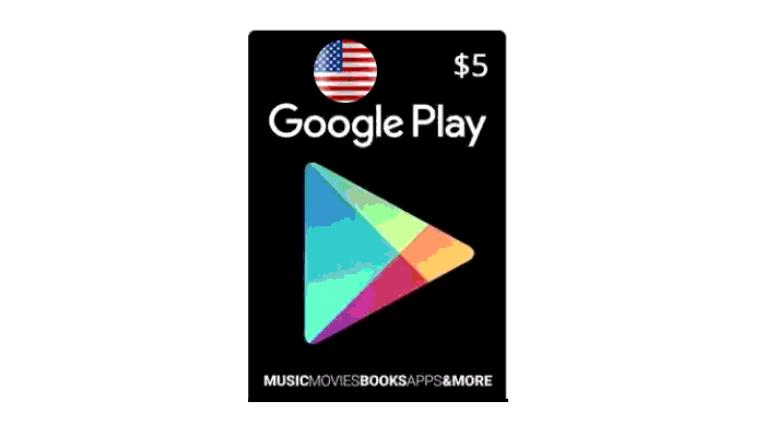 Google Play Us Gift Card 5 Easypayfornet